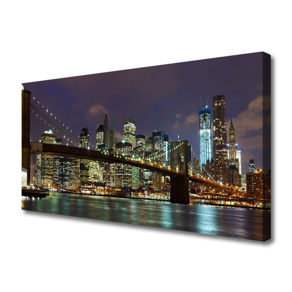 Fotoobraz na płótnie Monumentalna Architektura Mostu