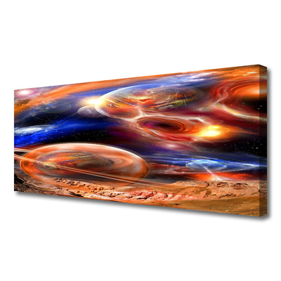 Fotoobraz na płótnie Galaktyczna Wizja Kosmosu