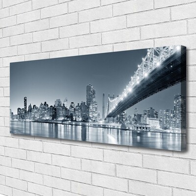 Obraz na płótnie Nocne Światła Wielkiego Mostu