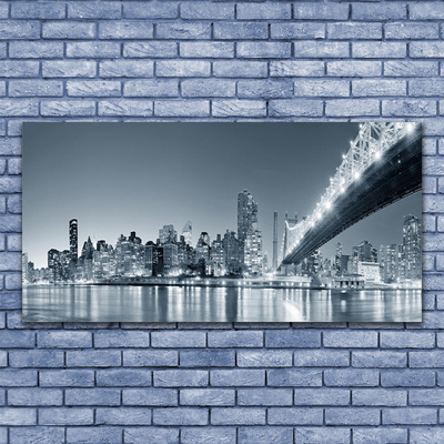 Obraz na płótnie Nocne Światła Wielkiego Mostu