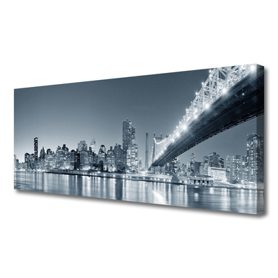 Obraz na płótnie Nocne Światła Wielkiego Mostu