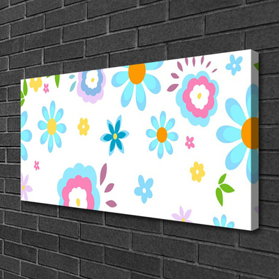 Obraz canvas na ścianę Harmonijny Bukiet Ścienny