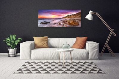 Obraz canvas na ścianę Skaliste Wybrzeże Oceanu