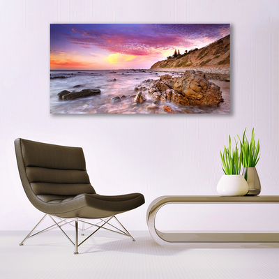 Obraz canvas na ścianę Skaliste Wybrzeże Oceanu