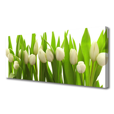 Obraz canvas na ścianę Kolorowy Zawrót Głowy: Tulipany