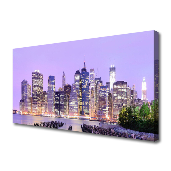 Obraz canvas Rytm Miejskiej Zabudowy