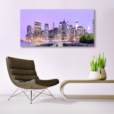 Obraz canvas Rytm Miejskiej Zabudowy