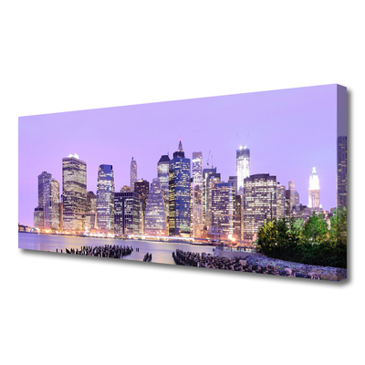 Obraz canvas Rytm Miejskiej Zabudowy