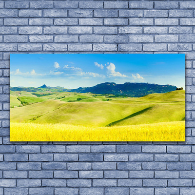 Zdjęcie na płótnie Sielska Osada u Stóp Gór