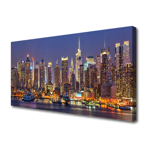 Obraz canvas Panorama Nowoczesnej Metropolii
