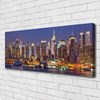Obraz canvas Panorama Nowoczesnej Metropolii