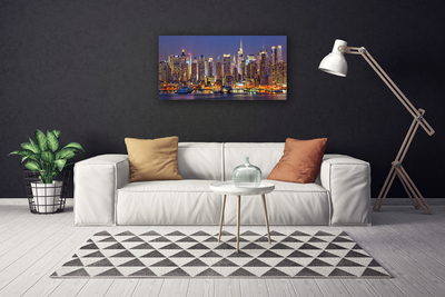 Obraz canvas Panorama Nowoczesnej Metropolii