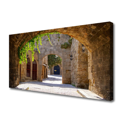 Zdjęcie na płótnie Malownicza Włoska Uliczka