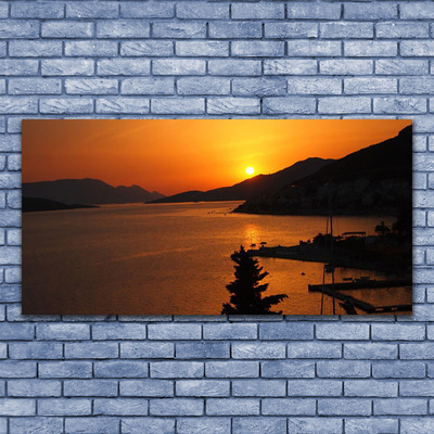 Fotoobraz na płótnie Szczyty Gór nad Zatoką