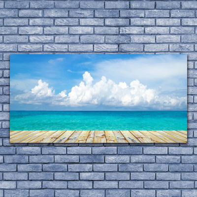 Duży obraz na płótnie Molo prowadzące w Nieznane