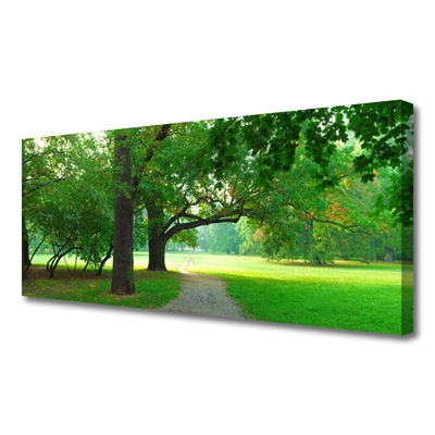 Obraz canvas Aleja w Cieniu Drzew