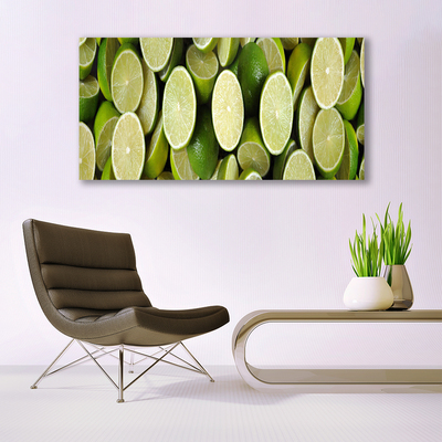 Obraz canvas na ścianę Orzeźwiający Plaster Limonki