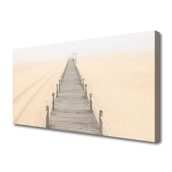 Fotoobraz na płótnie Most nad Piaszczystym Brzegiem
