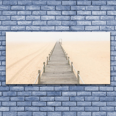 Fotoobraz na płótnie Most nad Piaszczystym Brzegiem