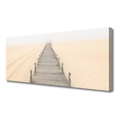 Fotoobraz na płótnie Most nad Piaszczystym Brzegiem