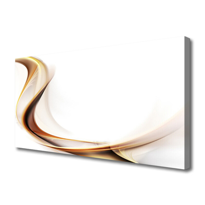 Obraz canvas Synteza Linii i Koloru