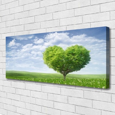 Obraz Canvas Drzewo Serce Przyroda
