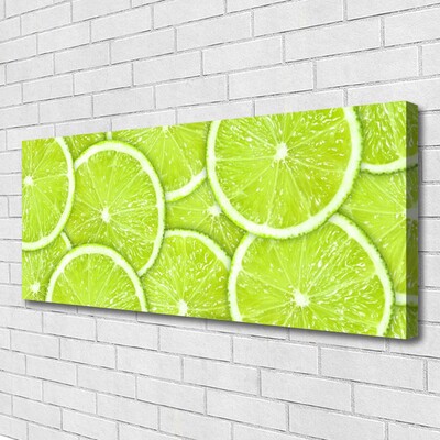 Obraz canvas Orzeźwiające Plasterki Limonki