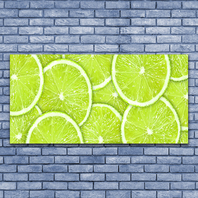 Obraz canvas Orzeźwiające Plasterki Limonki