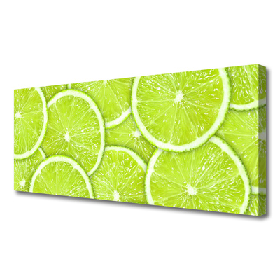 Obraz canvas Orzeźwiające Plasterki Limonki