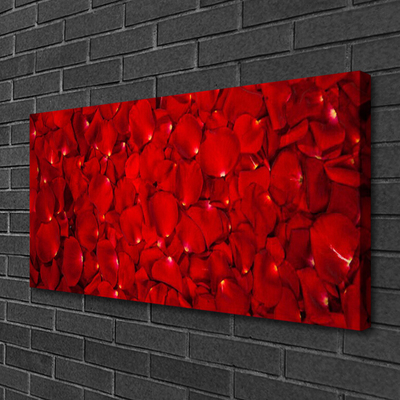 Obraz canvas Delikatne Płatki w Zbliżeniu