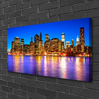 Fotoobraz na płótnie Panorama Miejskiej Metropolii