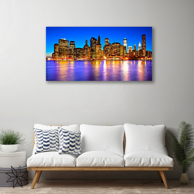 Fotoobraz na płótnie Panorama Miejskiej Metropolii