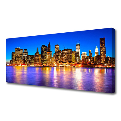 Fotoobraz na płótnie Panorama Miejskiej Metropolii
