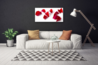 Obraz canvas Makro Płatków Kwiatowych