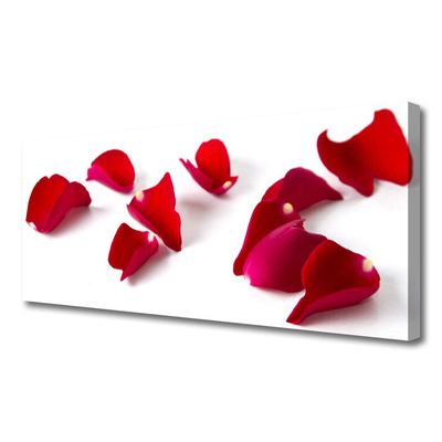 Obraz canvas Makro Płatków Kwiatowych