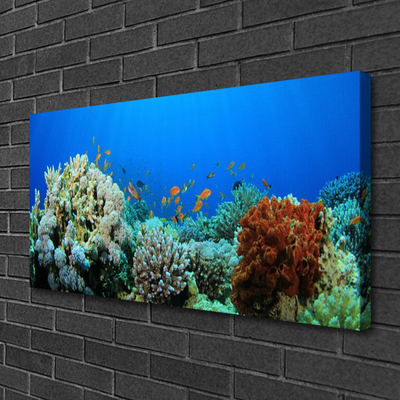 Obraz canvas Kolorowe Życie Oceanu