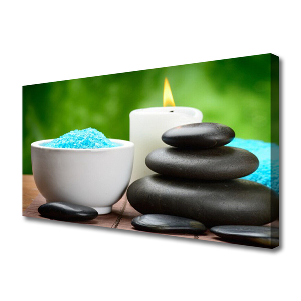 Fotoobraz na płótnie Relaksująca Kompozycja z Solą