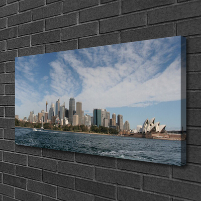 Obraz canvas Opera i Panorama Sydney