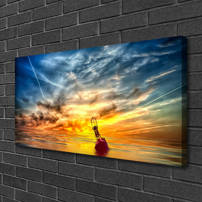 Zdjęcie na płótnie Artystyczna Wizualizacja Energii