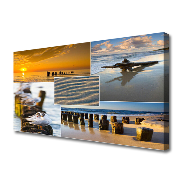 Zdjęcie na płótnie Lazurowy Ocean i Piasek