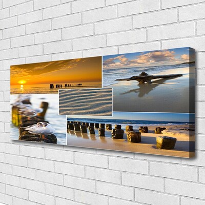 Zdjęcie na płótnie Lazurowy Ocean i Piasek