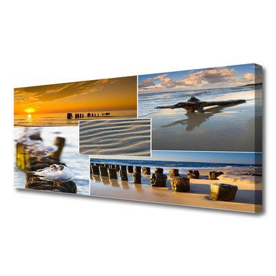 Zdjęcie na płótnie Lazurowy Ocean i Piasek