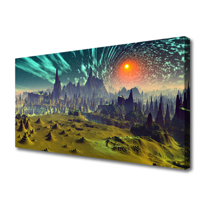 Obraz canvas Modernistyczna Kompozycja Graficzna