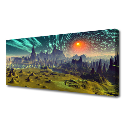 Obraz canvas Modernistyczna Kompozycja Graficzna