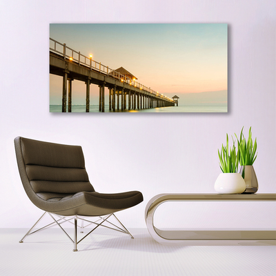 Obraz canvas Most Wiszący nad Zatoką