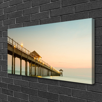 Obraz canvas Most Wiszący nad Zatoką