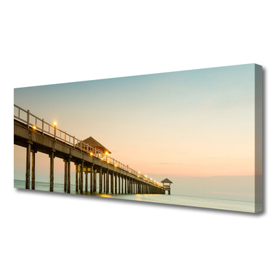 Obraz canvas Most Wiszący nad Zatoką