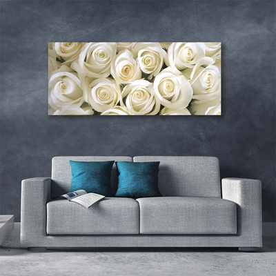 Obraz Canvas Róże Kwiaty Roślina