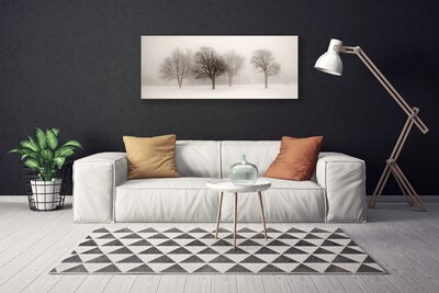 Zdjęcie na płótnie Zimowa Cisza w Lesie