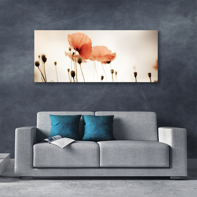 Obraz canvas Klasyczne Czerwone Maki